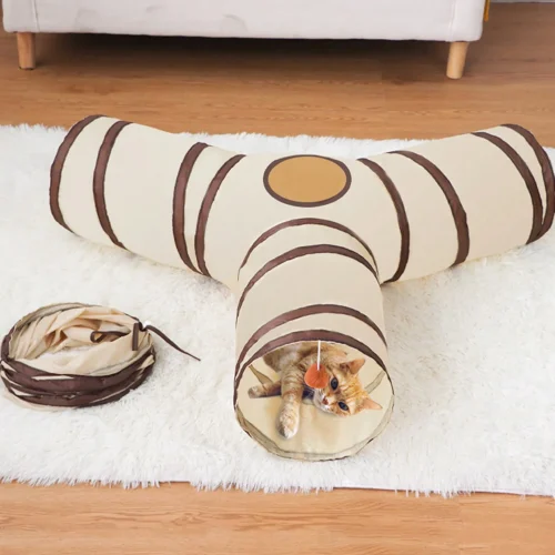1PC Foldable Cat Tunnel