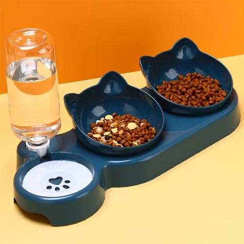 Pet Bowls With Water Feeder