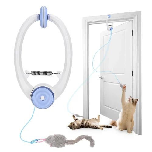 USB Rechargeable Electric Door Hanging Cat Toy