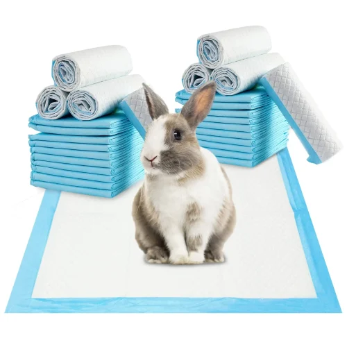 20/40/50/100-Pack Ultra Absorbent Pet Diaper Pads for Dogs &Cats Odor-Control