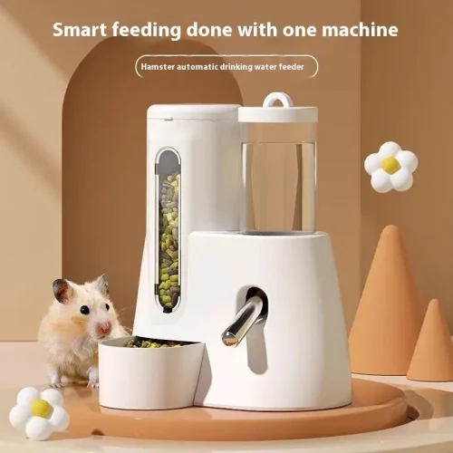 2In1 Hamster Feeder And Waterer Large Capacity